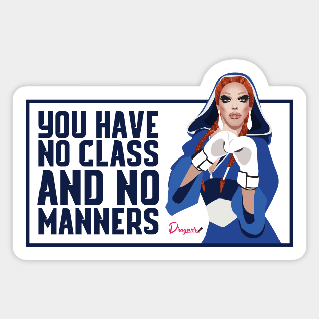 Morgan from Drag Race Sticker by dragover